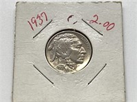 Buffalo Nickel 1937