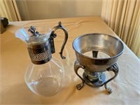 Vintage International Silver Plated Coffee Carafe