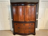 7 Drawer Amoire with Top Hutch