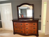 8 Drawer Chest with Mirror