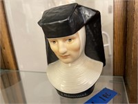 L - Hummel Nun Head Figurine