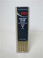 22-LR, Mini-Mag Copper Plated, 100 Rounds