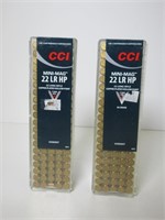 22-LR HP, Copper-Plated Hollow Point, 200 Rounds