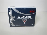 22-LR, Copper Plated Round Nose, 300 Rounds