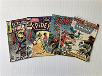 4 Vintage Super Hero Comic Books - Batman
