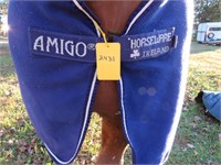 72\"inch Amigo Horseware Cooler Blue, USED