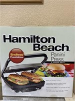 New, Hamilton Beach Panini Press