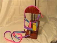 Tie-dyed Mini Halter and Lead, Small