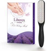 Liberex Foot Care Kit - 2 Pairs mask & file
