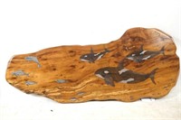 Dave Golston 'NAADAV' Koa Wood art Panel