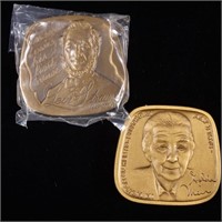 Meir & Strauss Jewish-Amer. Hall of Fame Medals
