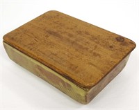 Eugene Deutch Signed Pottery Box With Lid