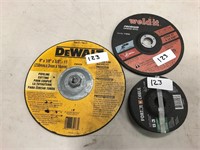 Dewalt-weld-it/porter cable cutting wheels