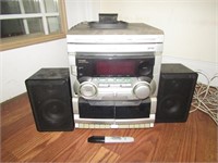 Philips Magnavox FW540C Stereo Radio Works