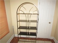 Metal & Glass Shelf 72" T x 36" W x 13" D