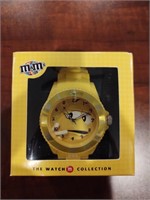 Yellow M&M Watch