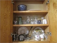 Cupboard Full of Glassware
