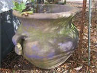 Purple Concrete Planter 30"