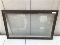 Vintage Wood Framed Window