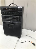 GPX Karaoke, Radio, Cassette Player- Tested