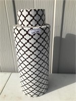 Pottery Barn Vase with Lid