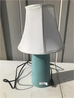 Blue Table Top Lamp
