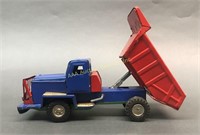 Vintage Japan Tin Litho Dump Truck