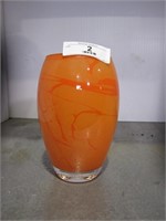 orange vase