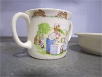 bunnykins cup & bowl