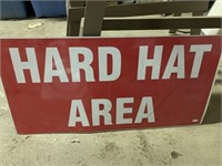 HARD HAT AREA SIGN