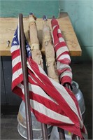 Lot of (4) 50 Star American Flags