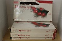 NEW RED CLASSIC CHRISTMAS LIGHTS