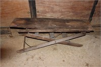 Old Wooden Ironing Board