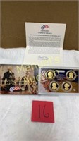 2008 US PRESIDENTIAL $1 COIN PROOF SET