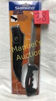 7.5" SHIMANO FILLET KNIFE WITH SHEATH