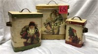 (6) PC CHRISTMAS TIN SET