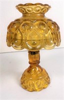 LARGE- FENTON TYPE FAIRY LAMP- 9inch