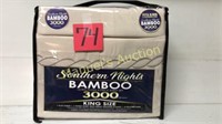 BAMBOO 4PC KING SIZE SHEET SET