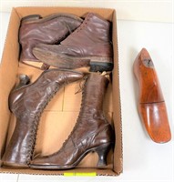 antique boots & shoes
