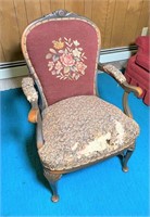 antique victorian chair- needs work