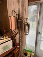 vintage spring loaded pole lamp