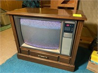 vintage console Tv