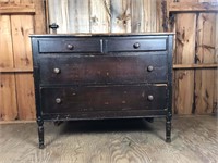 Vintage 1920's-40's Four drawer dresser