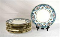 Twelve Pcs of Tiffany & Co Mintons Plates