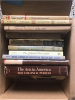 Box Lot Books-  American Antiques (10pcs)