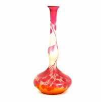 Galle Pink Art Bud Vase