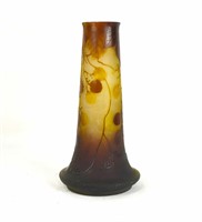 Galle Brown Fruit Vase