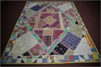 Persian Hand Made Quilt 6.2 x 7.10 Ft