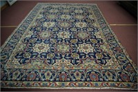 Yazd Hand Knotted Rug 8.2 x 11.5 ft