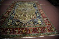 Persian Tabriz Hand Woven Rug 7.10 x 11.3